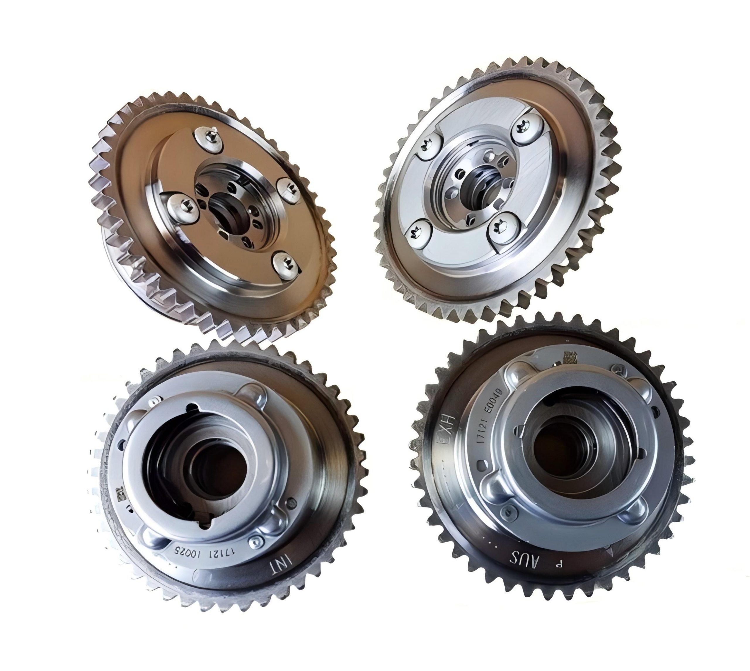 2PCS Camshaft (Exhaust+Intake) Adjuster Gear For Mercedes M271 W204 C250 SLK250