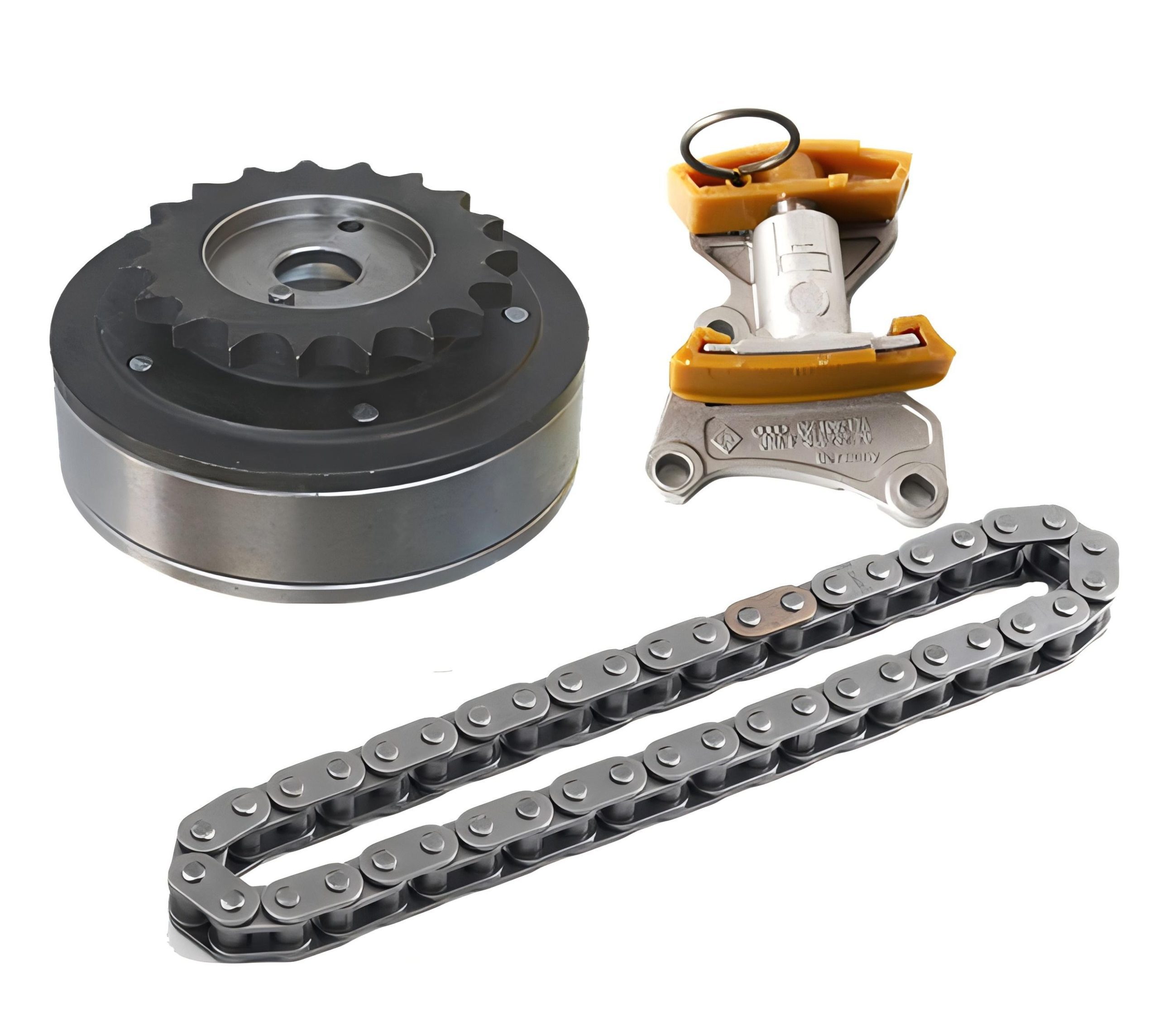 Camshaft Adjuster+Timing Chain+Tensioner For VW Eos Jetta Passat 2.0L 06F109088J