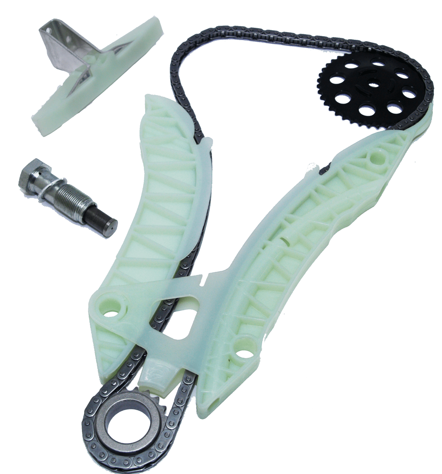 TIMING CHAIN KIT FOR PEUGEOT 207 308 3008 5008 RCZ 1.6L TURBO HTP EP6DT w/Gears - Image 2