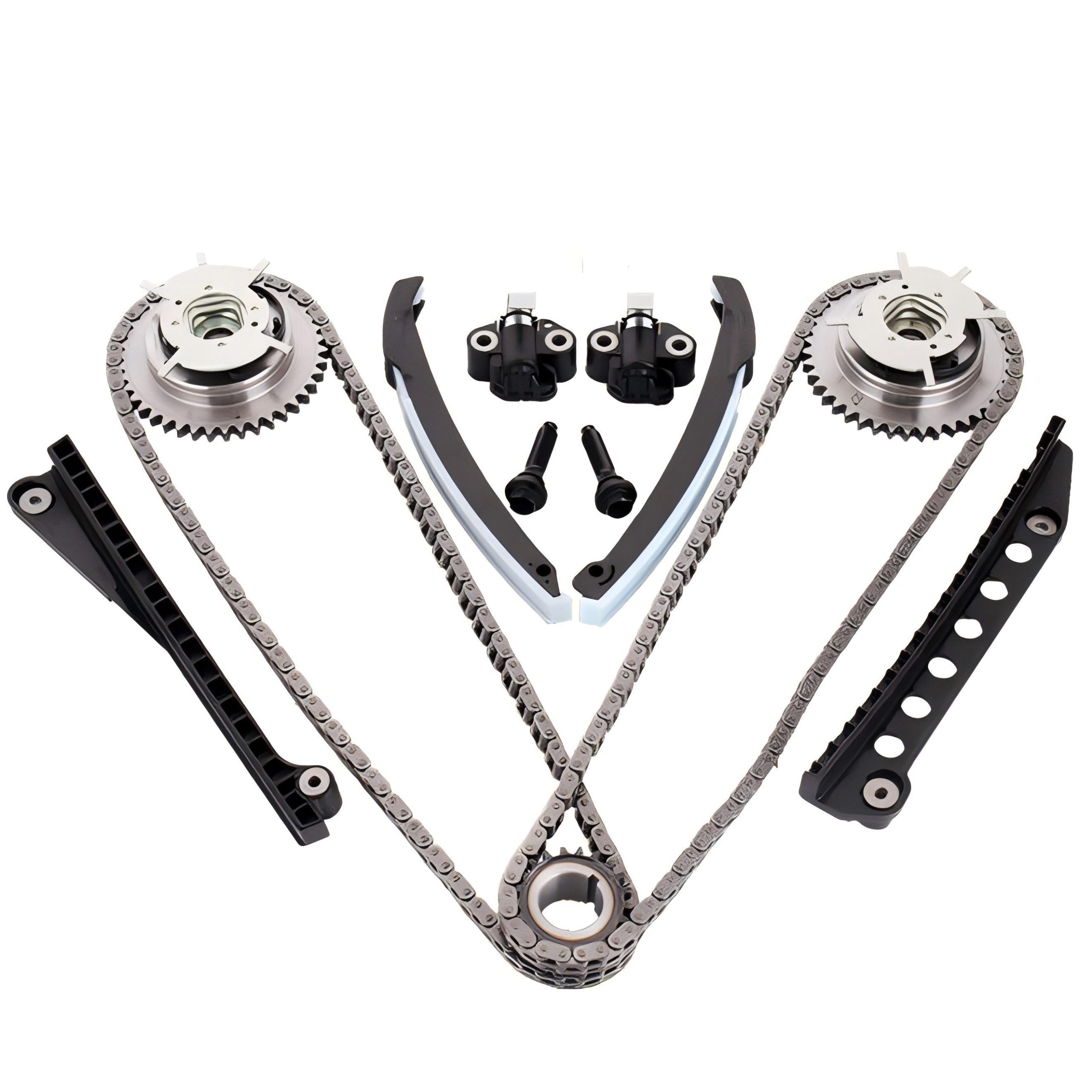 Timing Chain Kit+2 Pcs CAM PHASERS FORD FAIRMONT FALCON BA BF BARRA 220 3V 5.4L