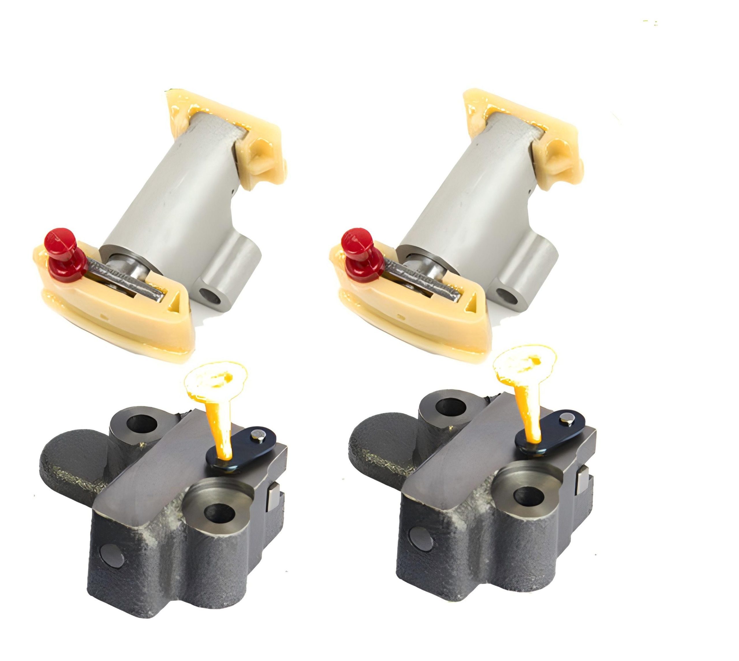 Upper+Lower Timing Chain Tensioner For Land Rover Range Rover LR3 V8 4.2L 4.4L