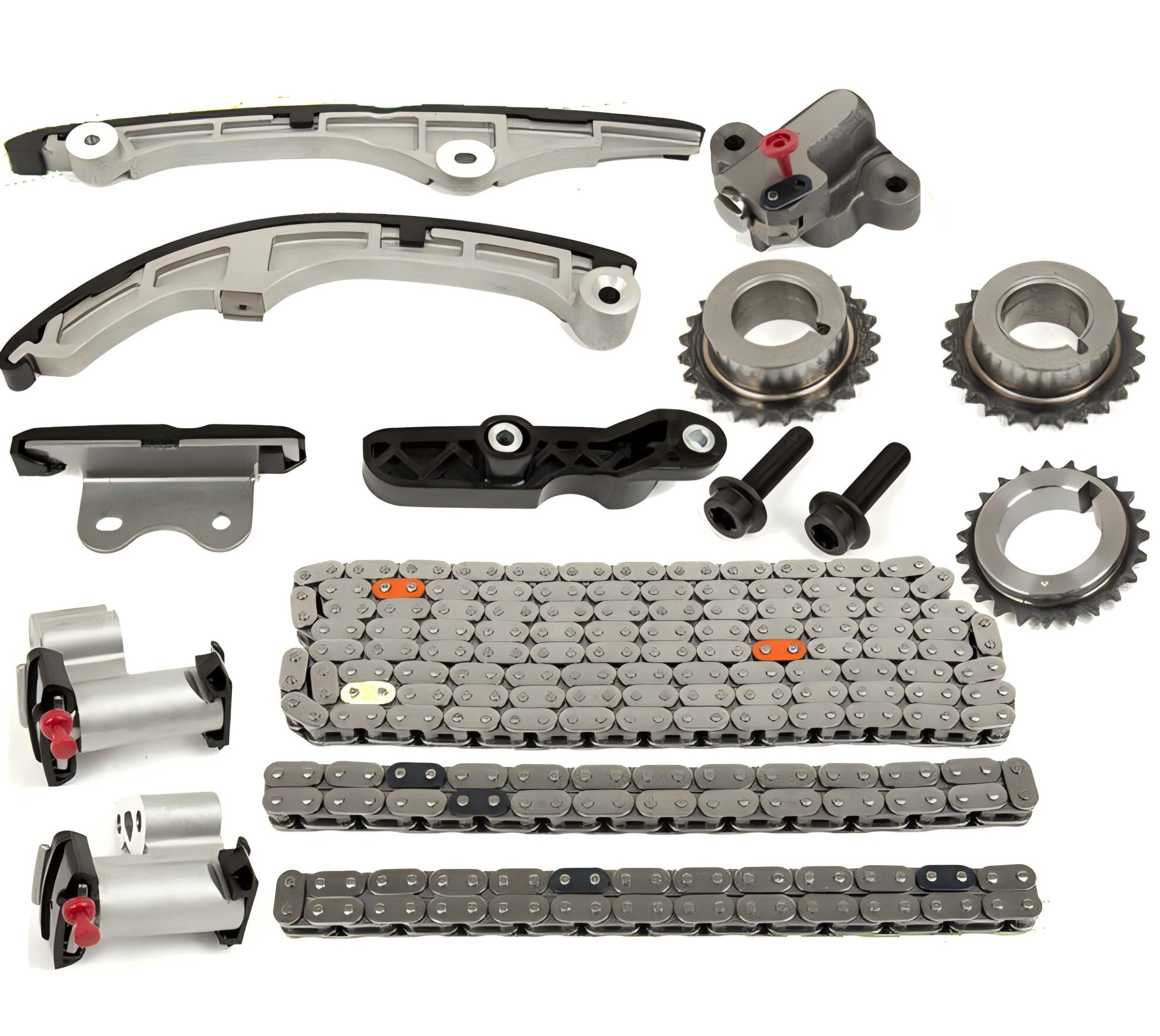 Timing Chain Kit For Mazda CX-9 Mazda 6 V6 3.5L 3.7L V6 DOHC 07-10 w/Gears