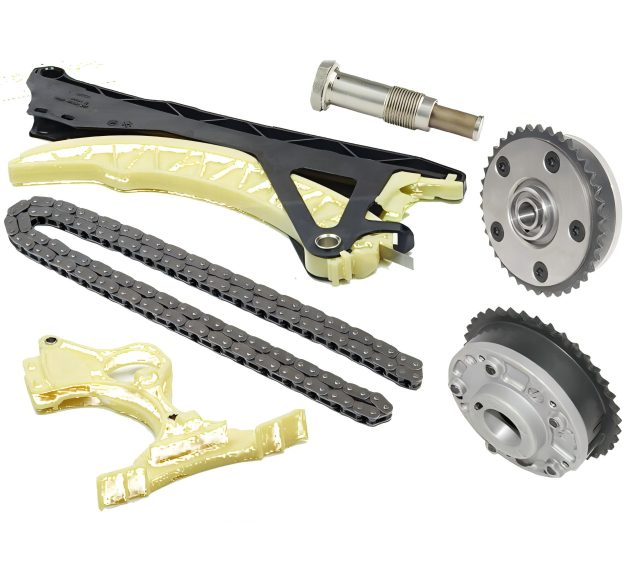 Timing Chain Kit+2 Camshaft VVT(Intake+Exhaust)Gears For BMW N45 N40 E46 316i