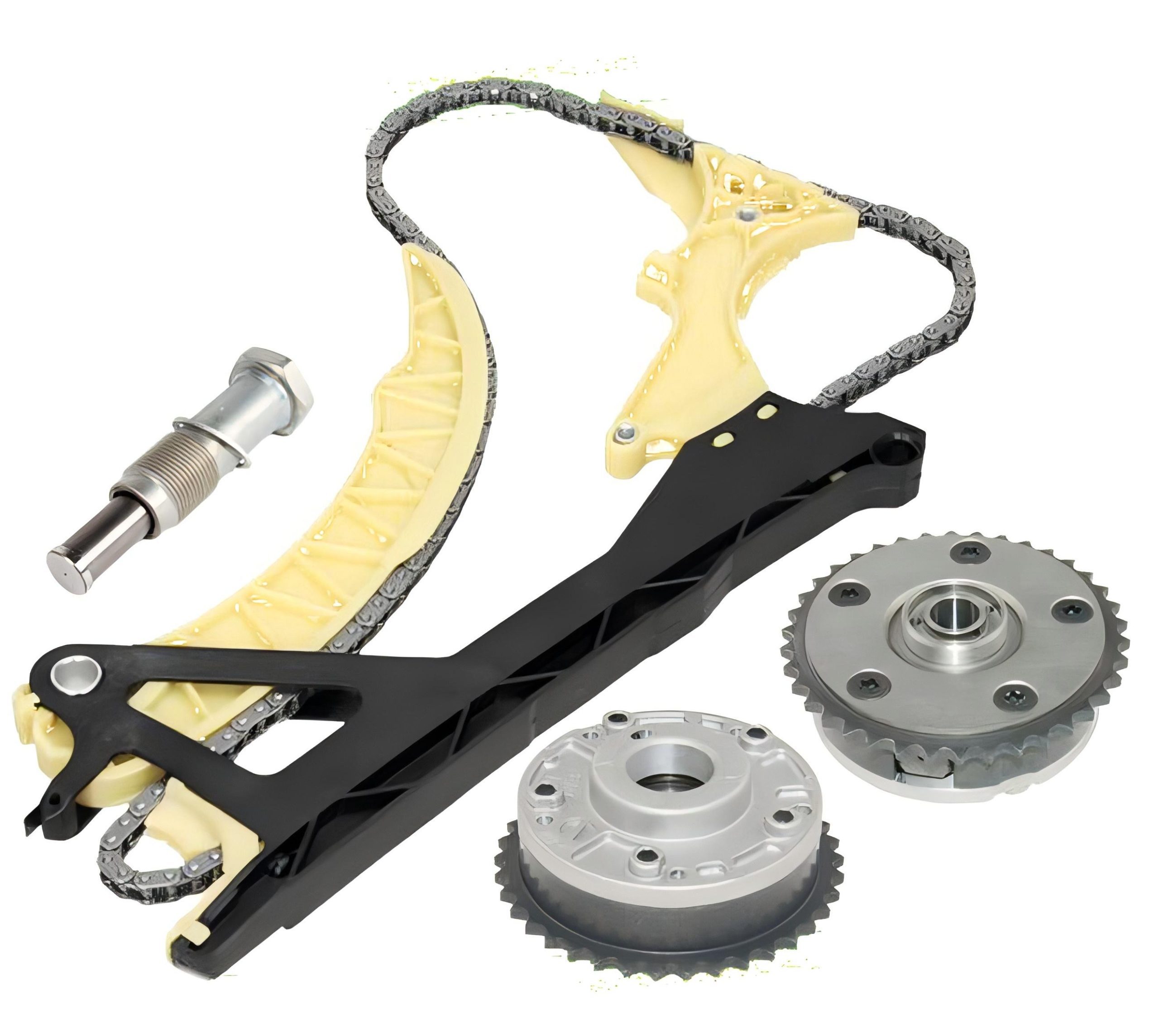 Timing Chaing Kit+2 VVT Camshaft Adjusters For BMW N42 N46 318i 320i 520i X1 X3