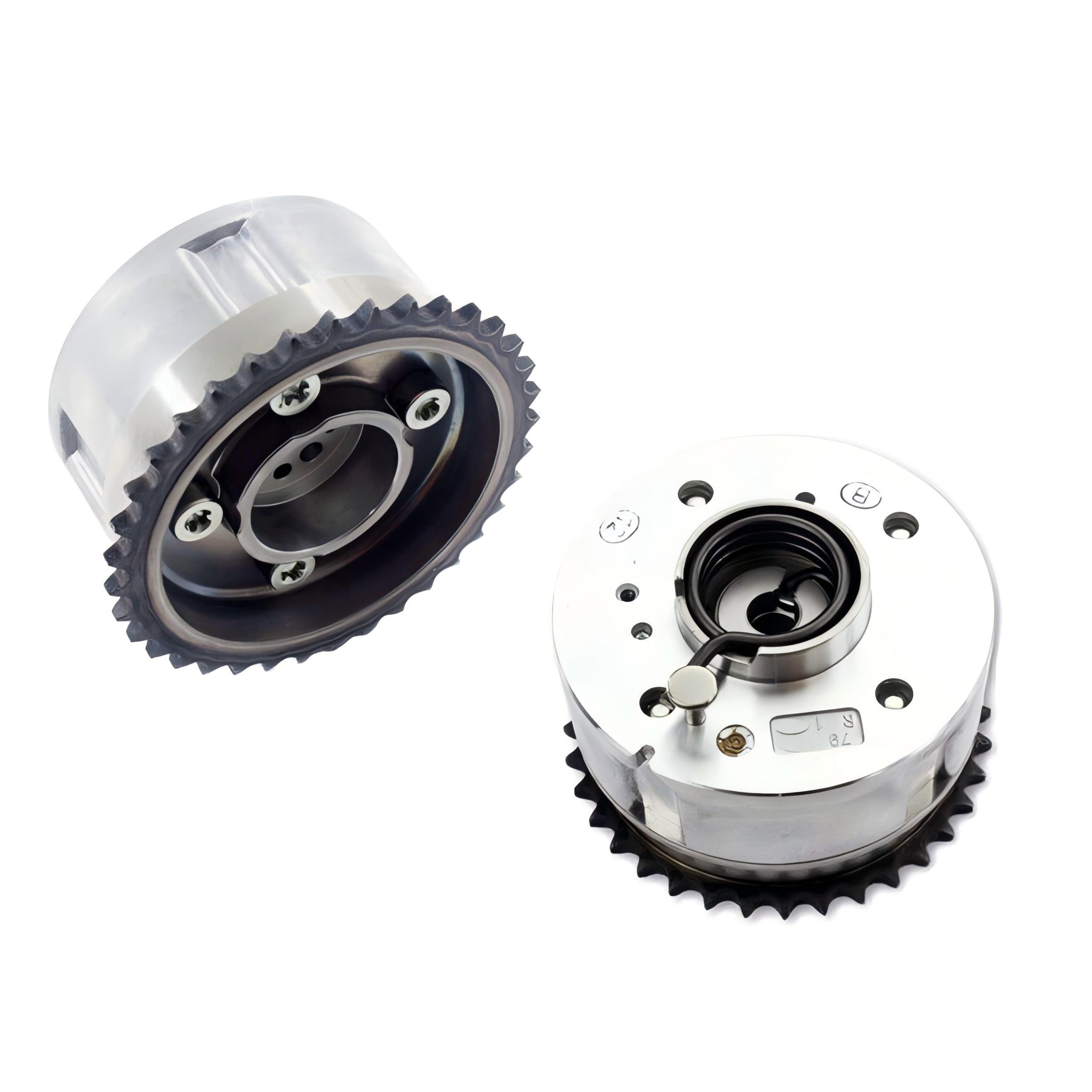 Camshaft VVT Adjusters(Intake+Exhaust)For Hyundai ix35 Veloster Kia Sportage 1.6