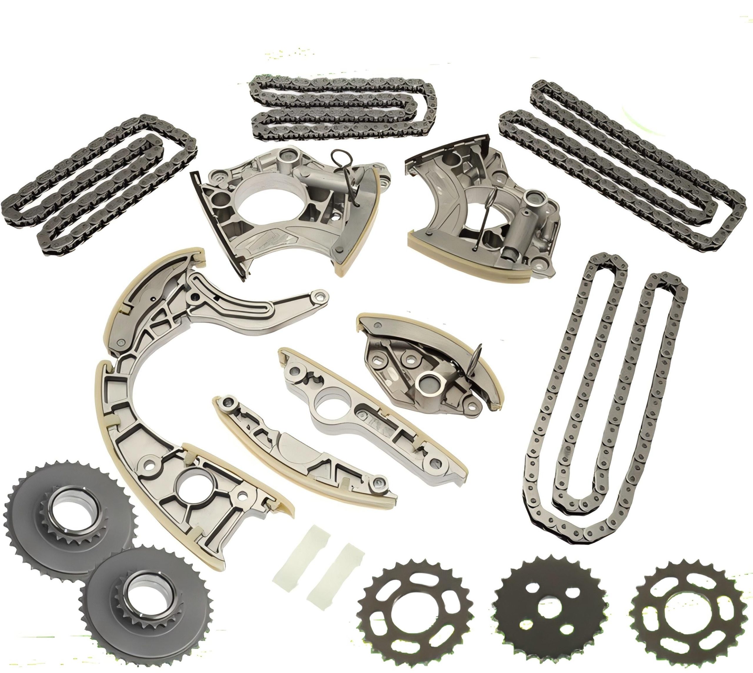 Timing Chain Kit For AUDI S5 A6 S6 A8 Q7 VW TOUAREG 4.2L V8 5.2L w/Gears
