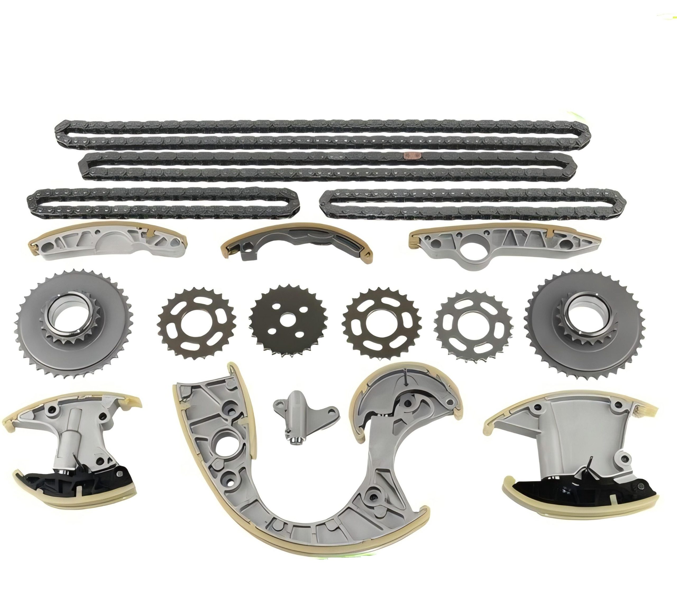 Timing Chain Kit For AUDI A4 A6 A8 Q7 2.7 3.0 TDi BSG BKN ASB Quattro w/Gears