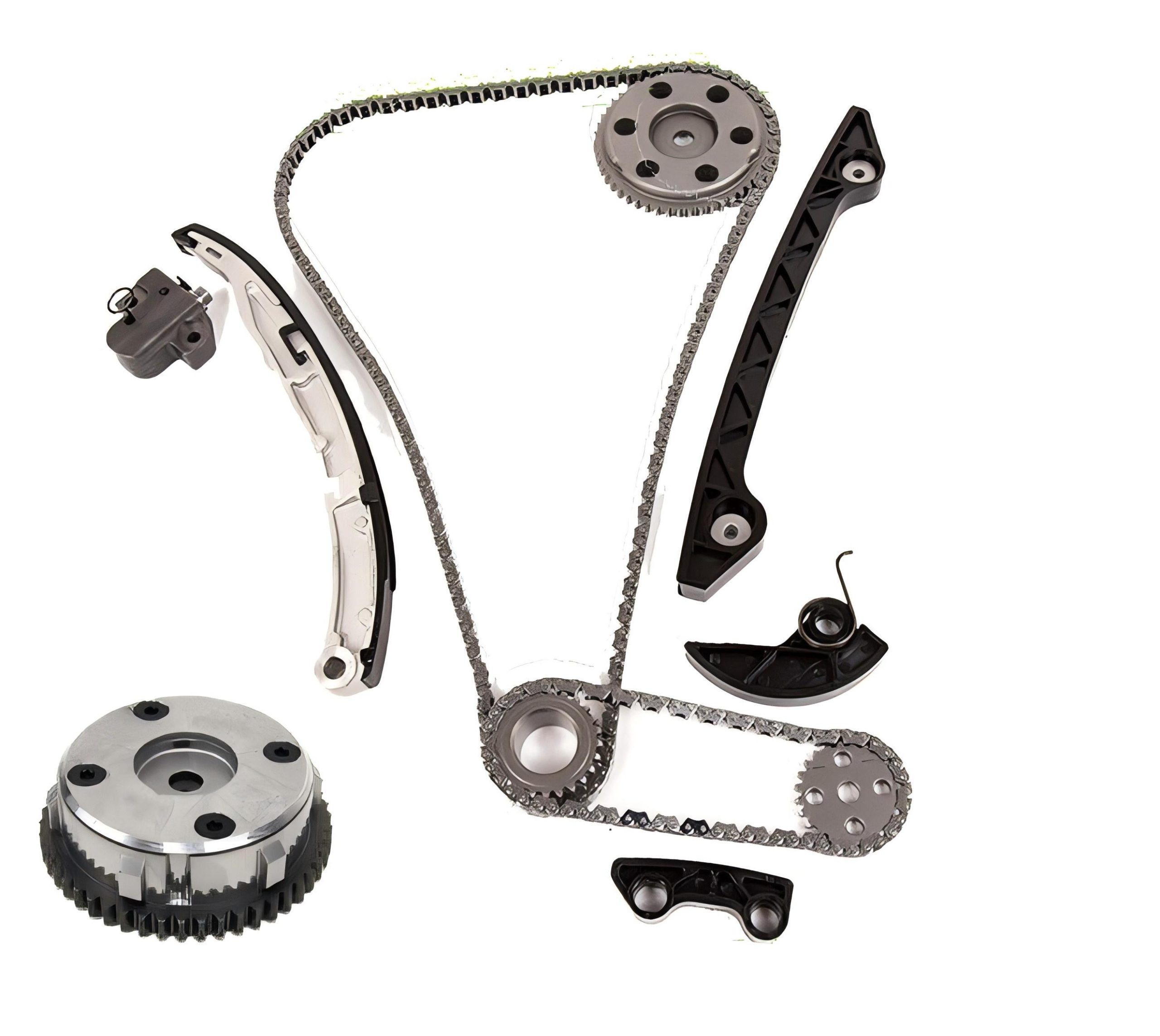 Timing Chain Kit For Mazda 3 5 6 Tribute 2.3L Non-Turbo w/VVT Adjuster 2003-2007