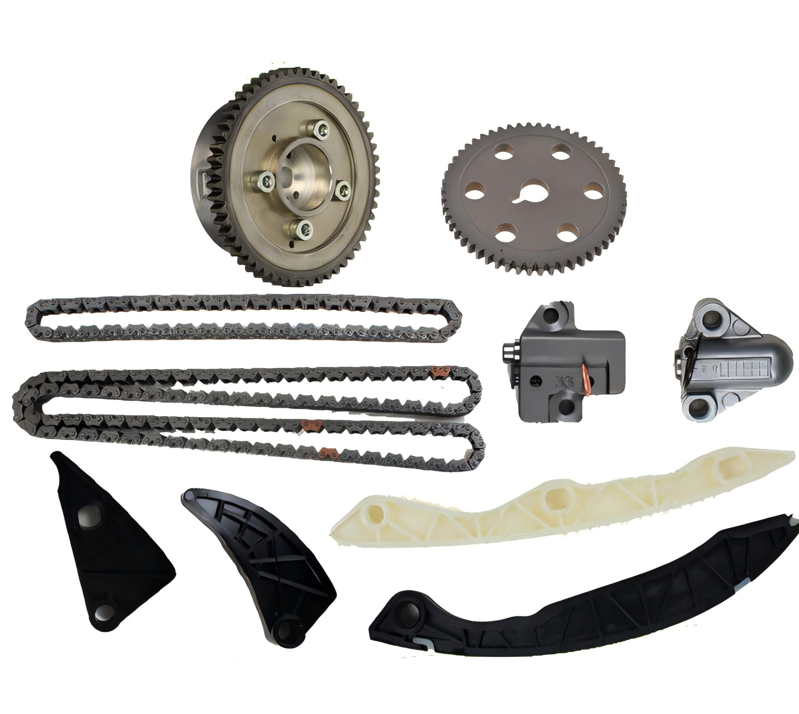 Timing Chain Kit Fits Hyundai Sonata,Kia Optima Rondo 2.4L w/ VVT+Cam Gear 06-08