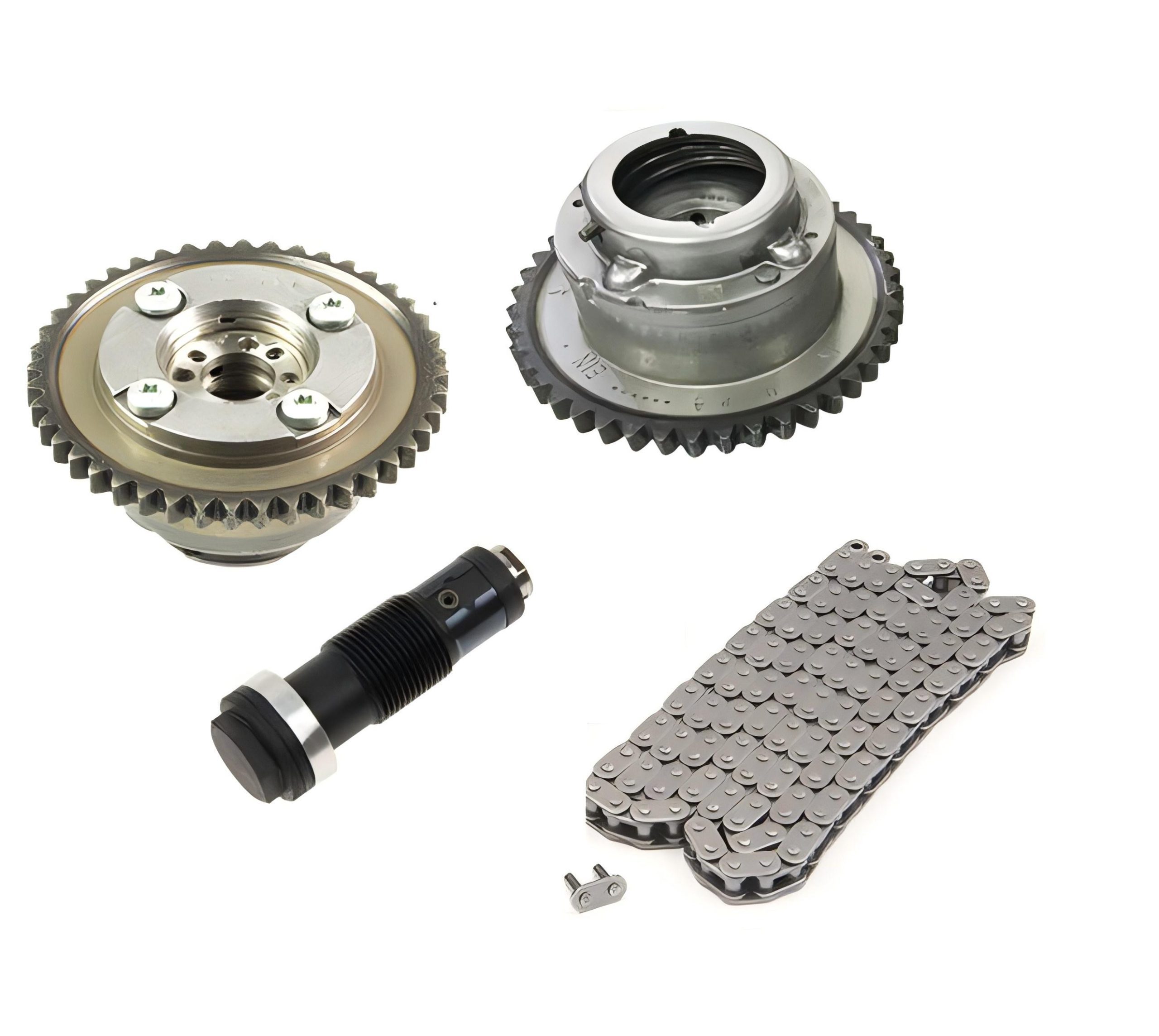 Timing Chain Tensioner+2PCS Camshaft Adjuster For Mercedes M271 W204 R172 SLK250