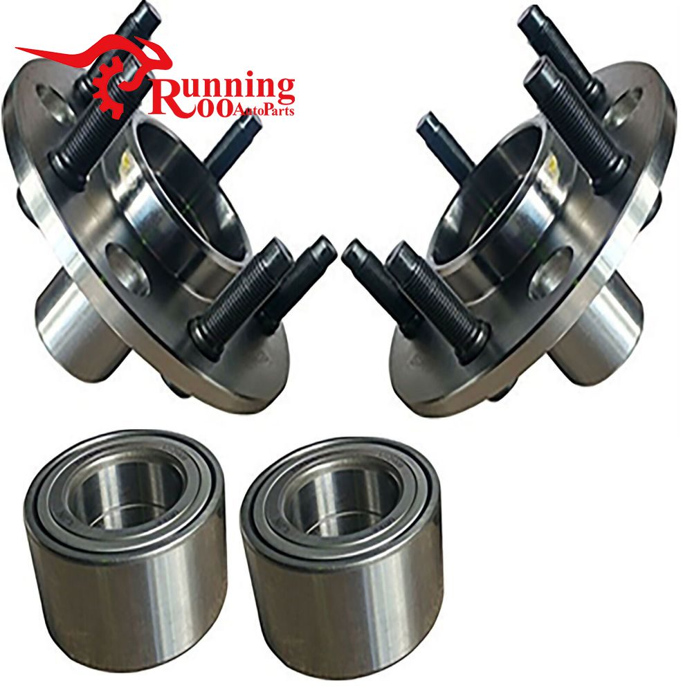 PAIR Rear Wheel Bearing + Hub For Ford Fairlane Falcon BA BF Territory SY SZ IRS