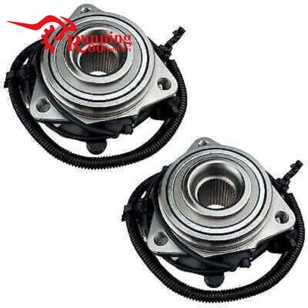 Pair Front Wheel Bearing Hub For Jeep Wrangler JK JL Gladiator JT 1120mm ABS Cor