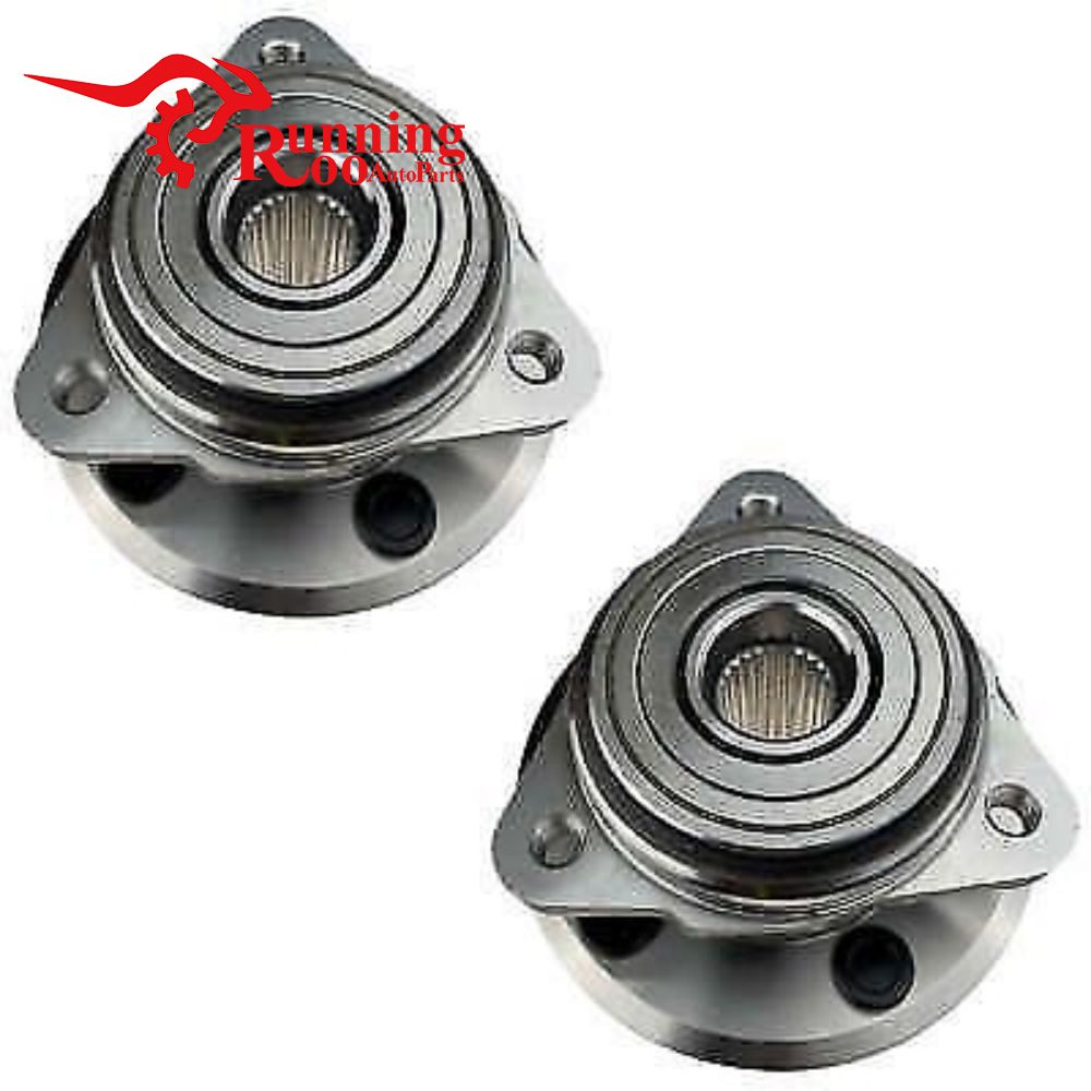 Pair Front Wheel Bearing Hub For Ford Courier PE PG PH Mazda Bravo B2500 2600 UN