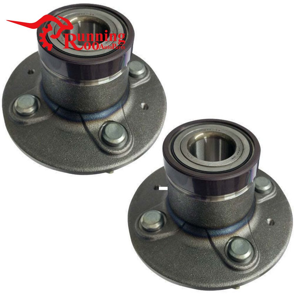 Pair Rear Wheel Bearing Hub For Honda Jazz GE Insight ZE Hybrid City GM 2008-On