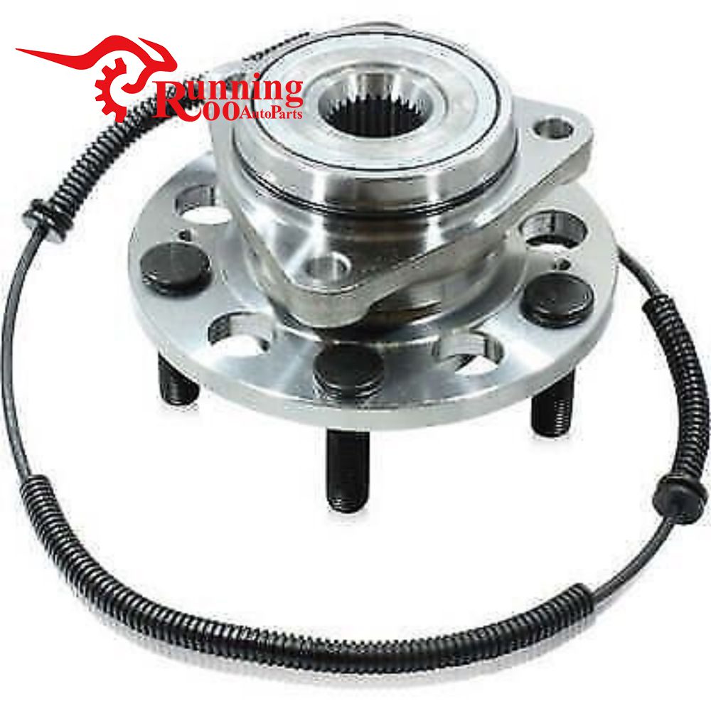 Front Wheel Bearing Hub For Ssangyong Rexton Y200 Y300 4WD AWD No FWH Round Plug