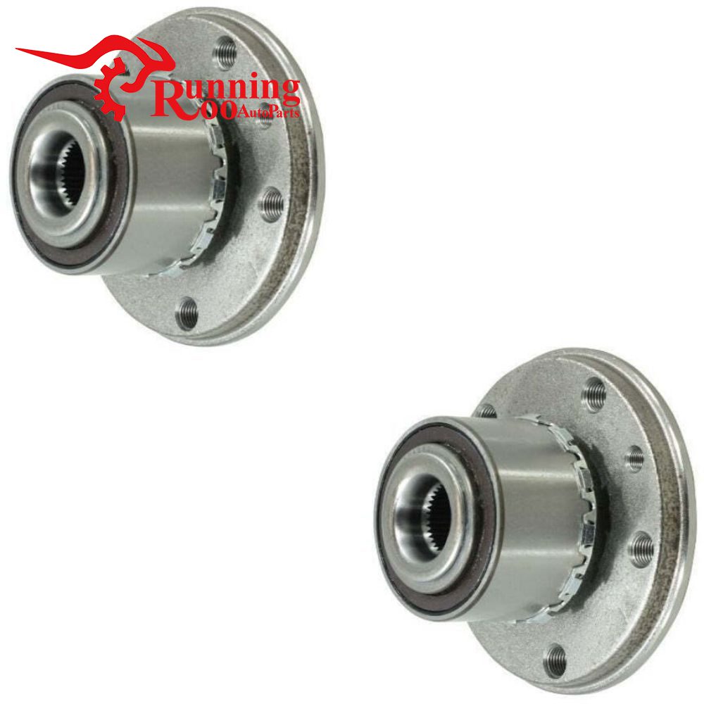 Pair Rear Wheel Bearing Hub Assy For VW Caravelle Multivan Transporter Kombi